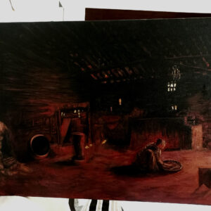 Cozinha Caipira - Pintura em tela