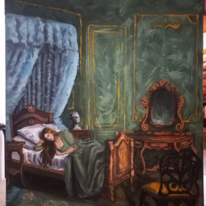 Tormentas da Noite - Pintura em tela